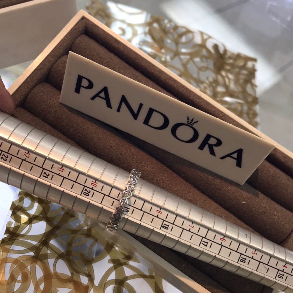 Alluring Princess Clear Ring Size 9 - image 2